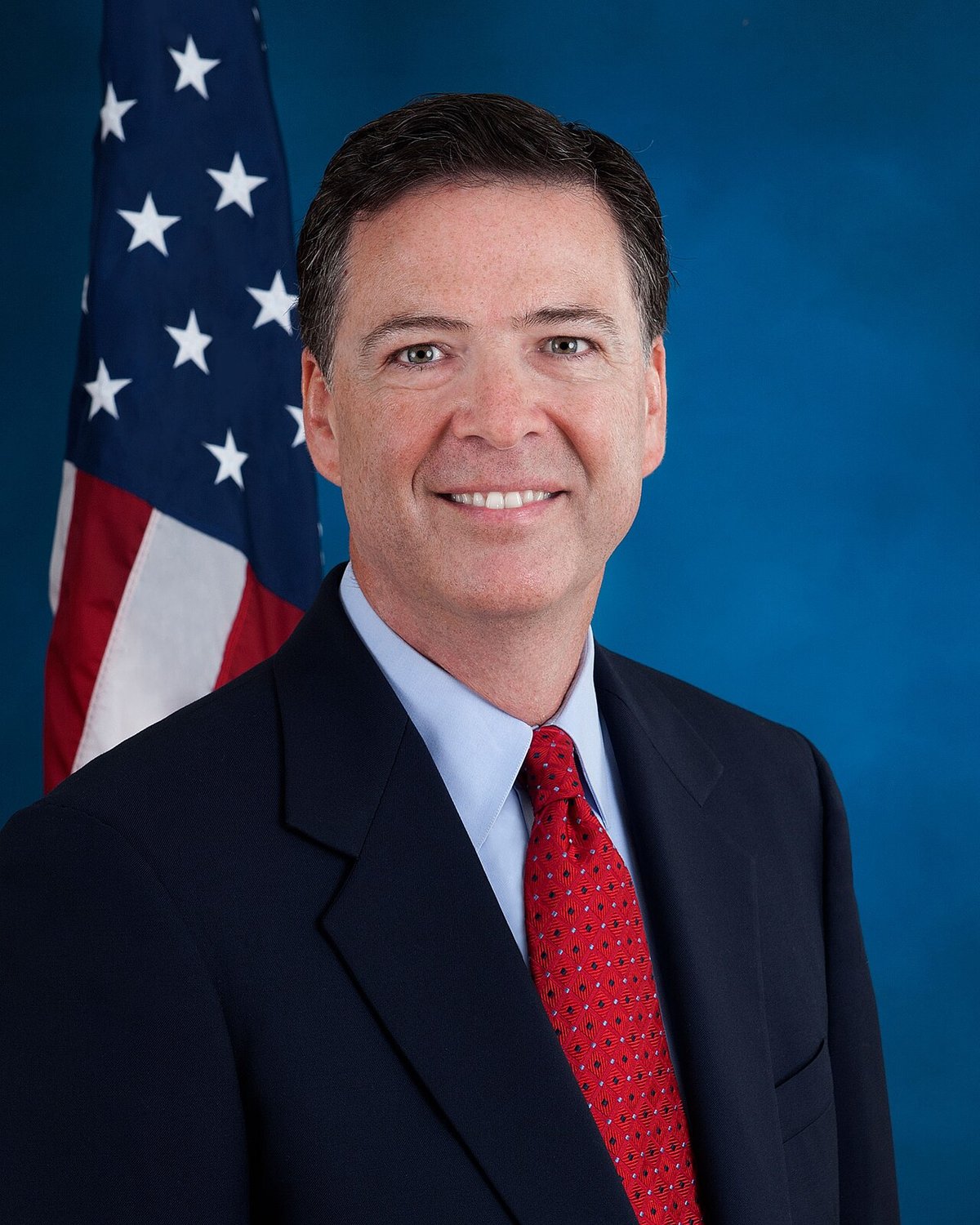 Official FBI portrait of James B. Comey
